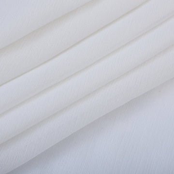 White Chiffon Plain Dupatta