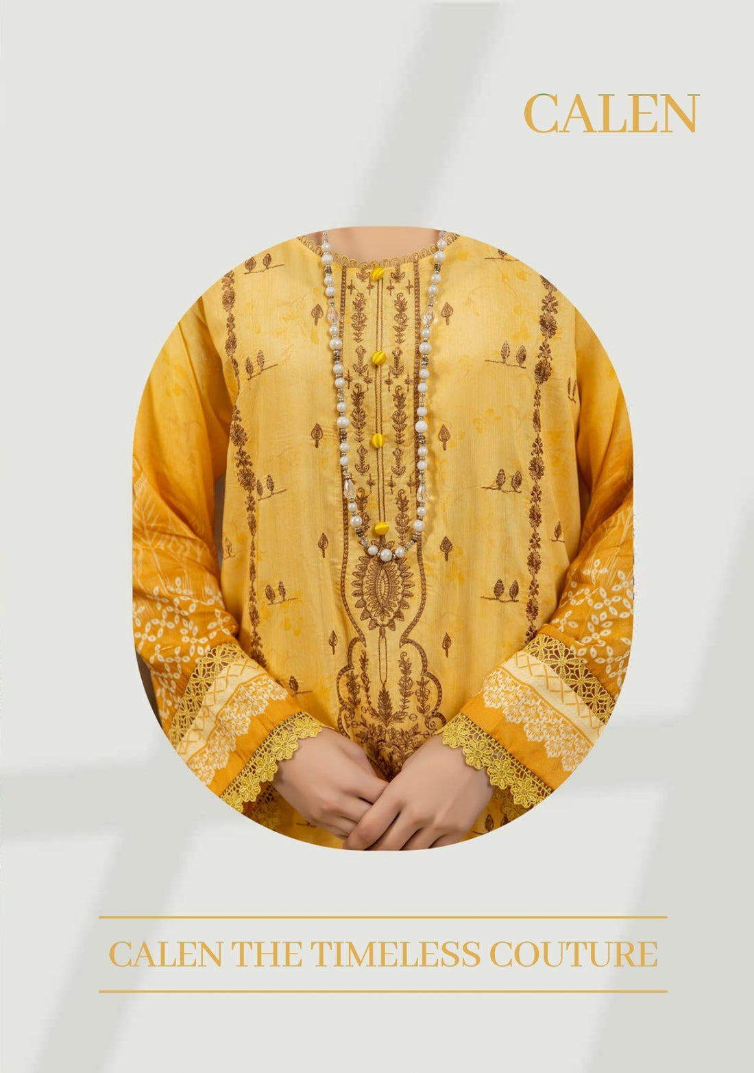 3 Piece Unstitched Embroidered Viscose Suit